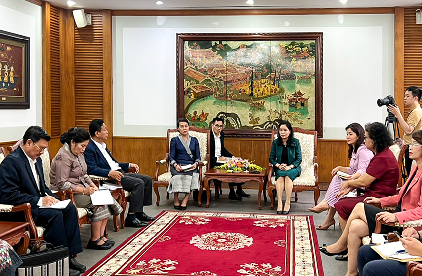 Viet Nam Lao Tang Cuong Hop Tac Trong Linh Vuc Thu Vien Van Hoc Dong Gop Chung Vao Hop Tac Toan Dien Hieu Qua Giua Hai Quoc Gia 01