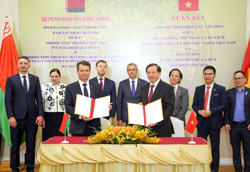 Vietnam Belarus Ky Chuong Trinh Hop Tac Van Hoa Giai Doan 2023 2025 02