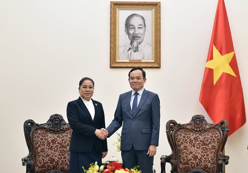 Pho Thu Tuong Chinh Phu Tran Luu Quang Tiep Bo Truong Bo Thong Tin Van Hoa Va Du Lich Lao 01